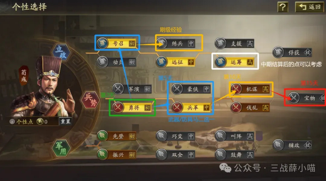 三國志戰略版兗州之戰個性點怎麽加 三國志戰略版兗州之戰個性點怎麽加