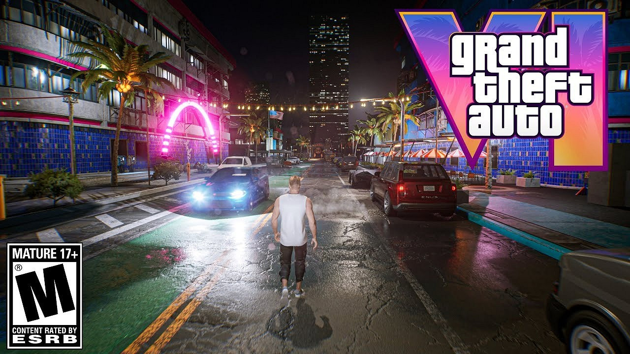 R星新作《GTA6》更多泄露圖曝光！海邊大量NPC出現