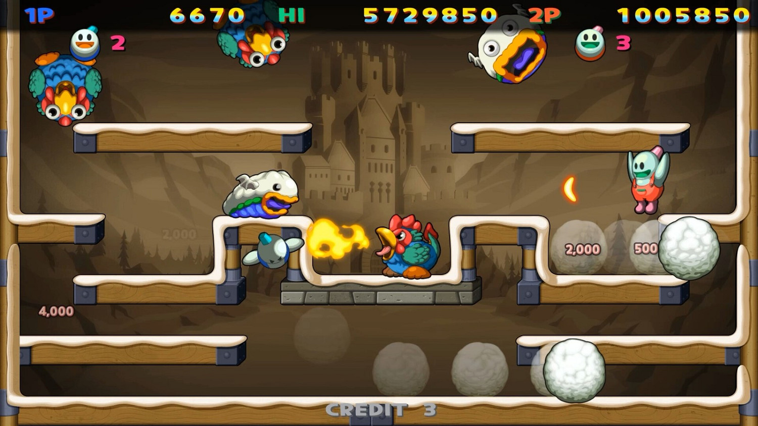 經典遊戲重製 《雪人兄弟 特別：周年紀念版》Steam頁面上線