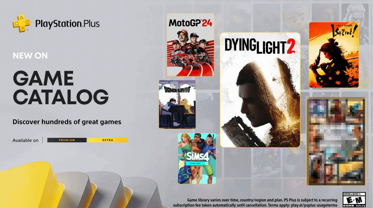 本月PS+二三檔會免遊戲上線:《消光2》要玩一下! 本月PS+二三檔會免遊戲上線:《消光2》要玩一下!