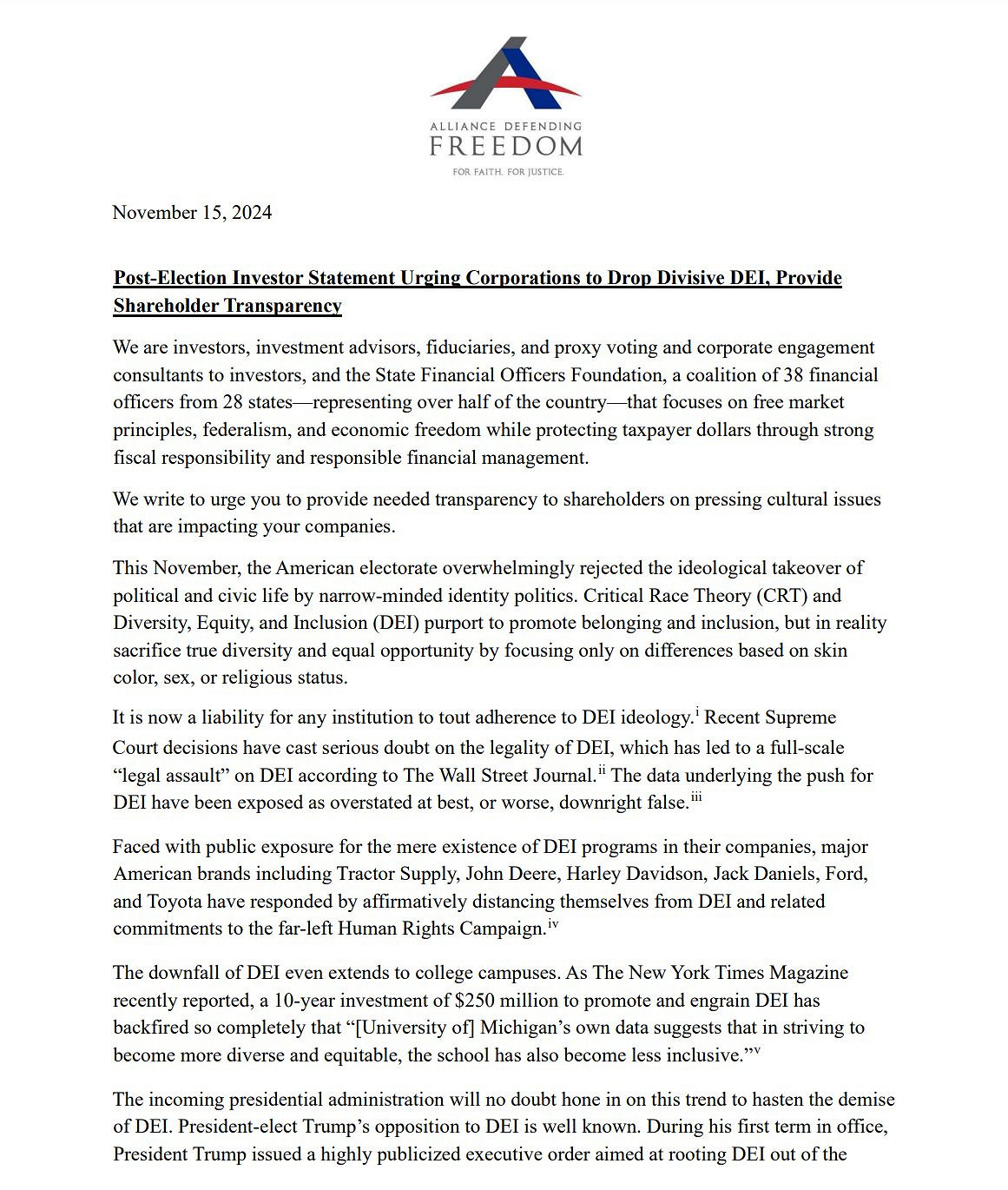 美國金融界顧問警告企業：DEI政策已經成為企業負擔