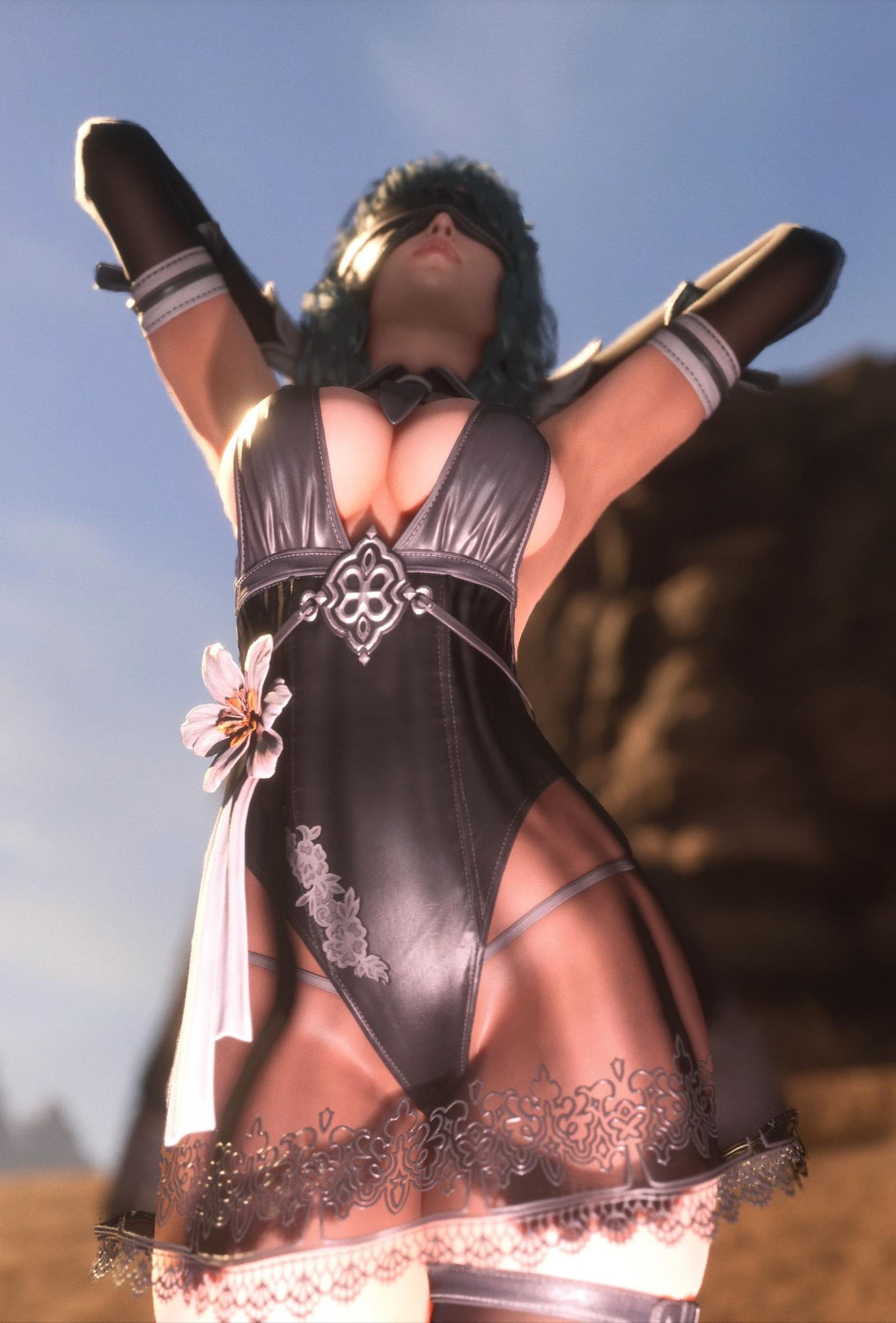 《劍星》拍照模式被玩壞！玩家用尼爾空中劈叉拍照？