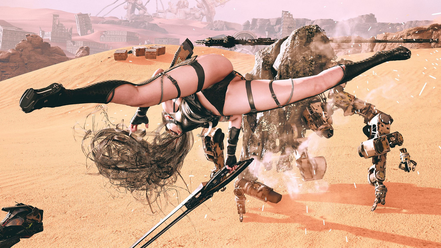 《劍星》拍照模式被玩壞！玩家用尼爾空中劈叉拍照？