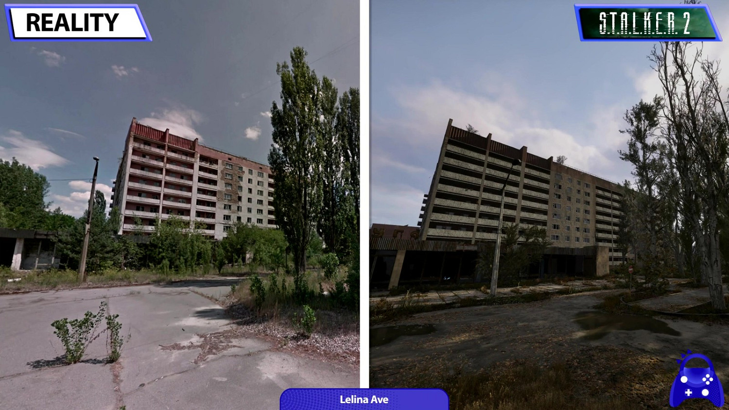 《潛行者2》與現實地標畫面對比 一眼望去相差無幾！