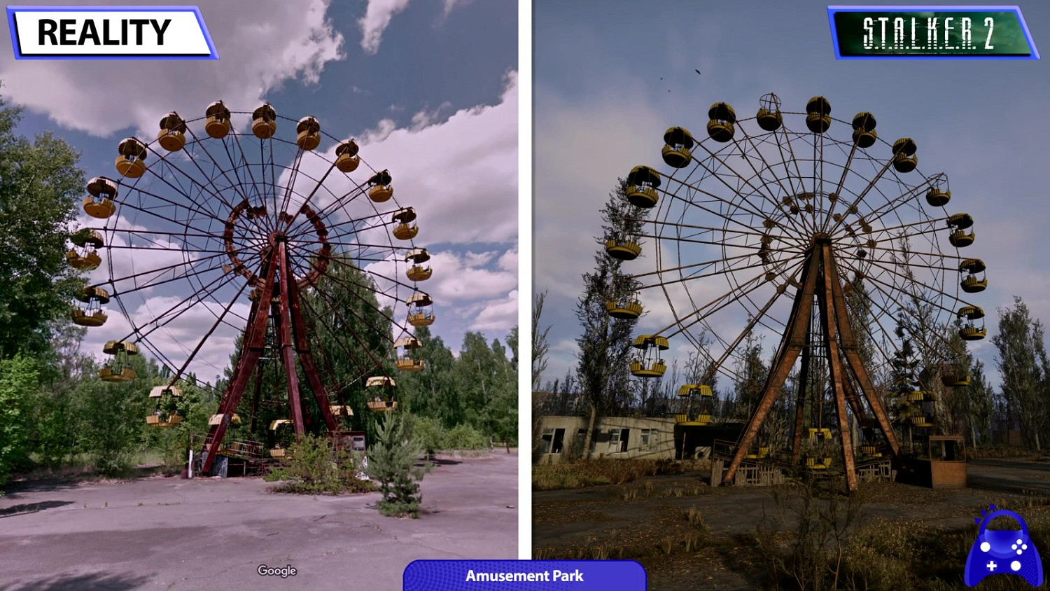 《潛行者2》與現實地標畫面對比 一眼望去相差無幾！