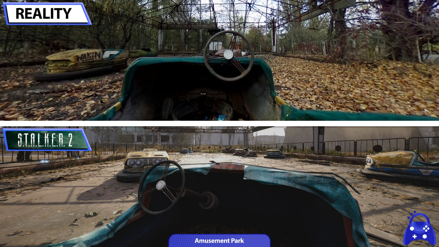 《潛行者2》與現實地標畫面對比 一眼望去相差無幾！