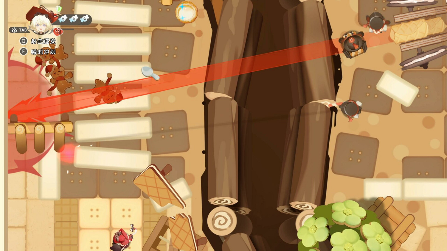 俯視角新作《甜點餓魔》上架Steam！2025年發售