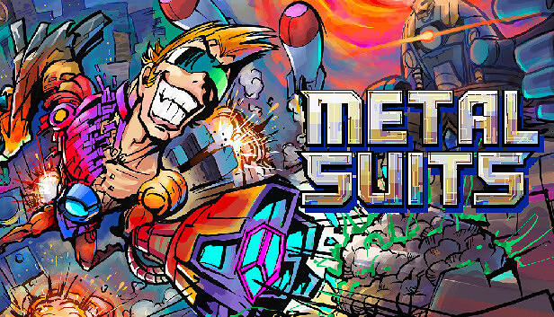 像素風2D平台清版射擊動作遊戲《鐵血機甲: 反攻》現已推出試玩Demo