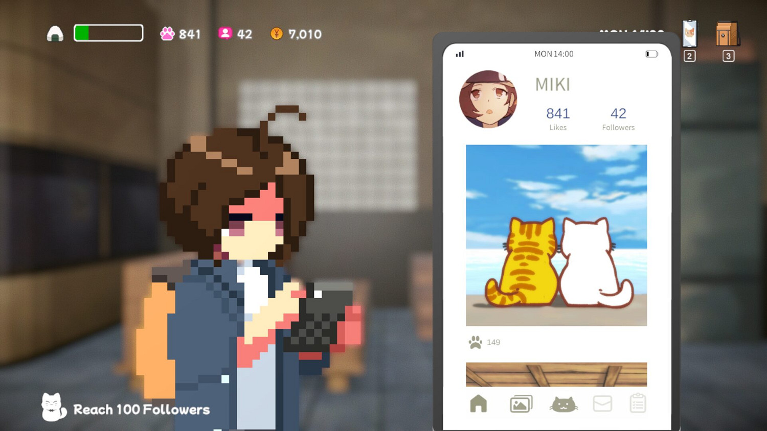 休閒冒險遊戲《美希與貓之島》將於12月16日上線Steam