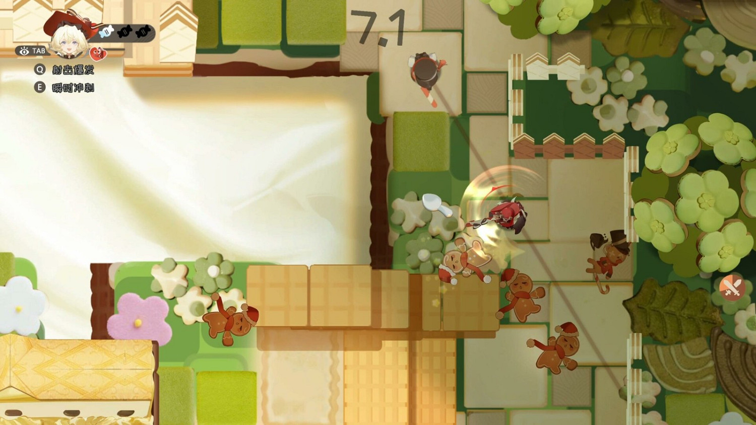 頂視角動作冒險遊戲《甜點餓魔》Steam頁面開放 明年發售