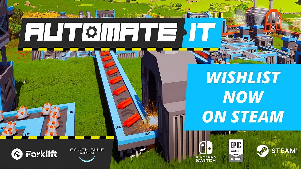 沙盒建造策略模擬遊戲《自動化一切》現已開放測試申請 計劃2025年期間推出