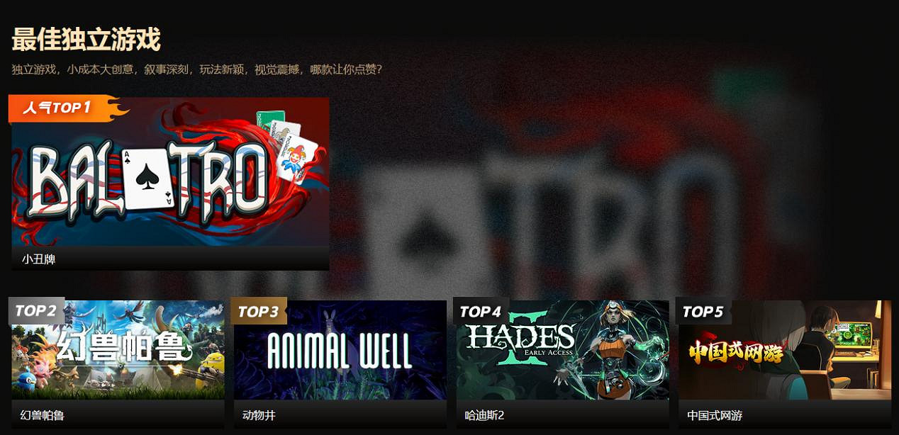 2024年度遊戲盛典:鳳凰遊戲第四屆PGA風雲榜火熱投票中 2024年度遊戲盛典:鳳凰遊戲第四屆PGA風雲榜火熱投票中