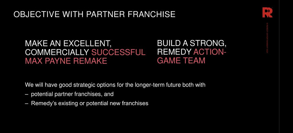 Remedy籌建動作遊戲團隊 開發《馬克思佩恩》重製版 Remedy籌建動作遊戲團隊 開發《馬克思佩恩》重製版