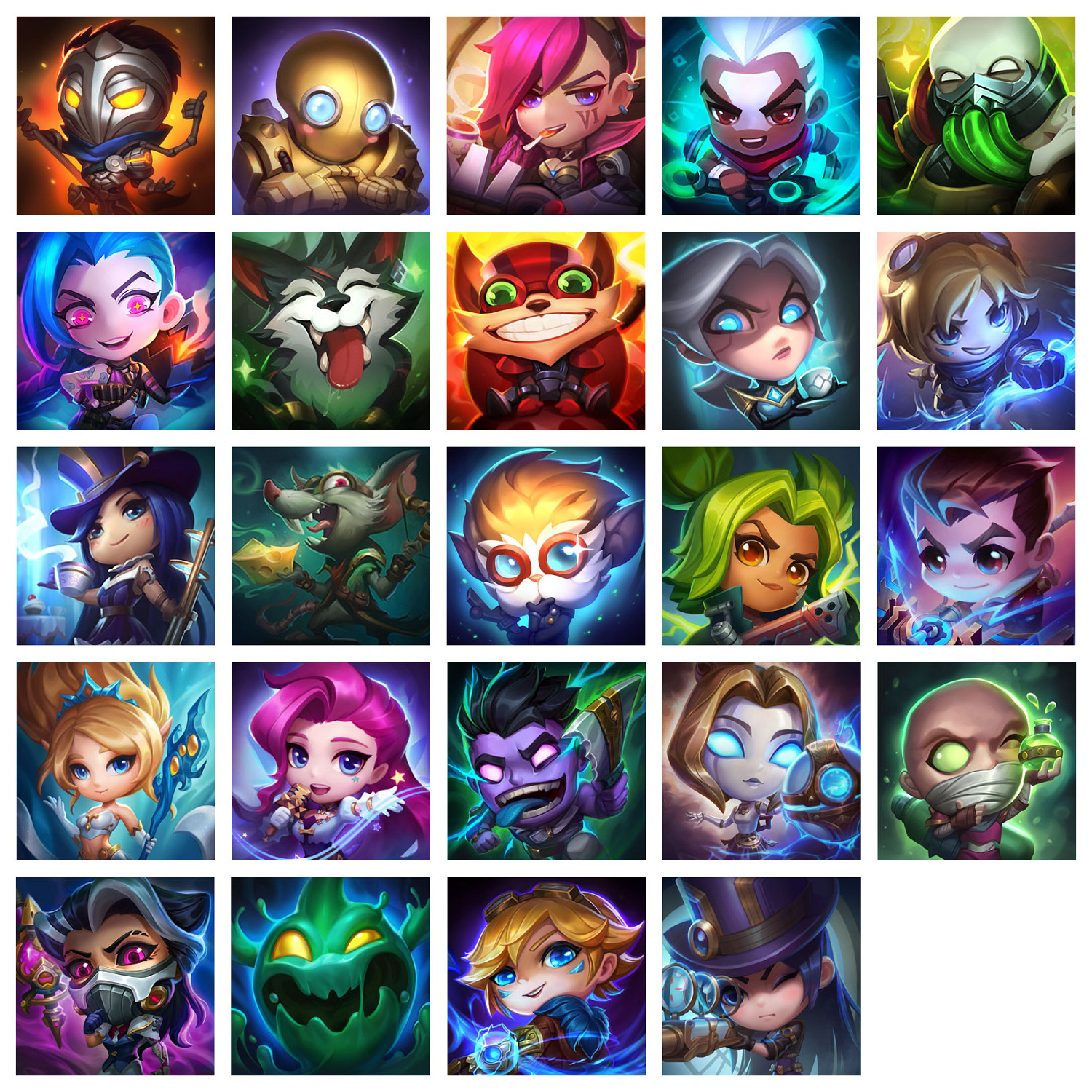 《英雄聯盟》2024藍色精粹商店神秘Q版圖示一覽 《英雄聯盟》2024藍色精粹商店神秘Q版圖示一覽