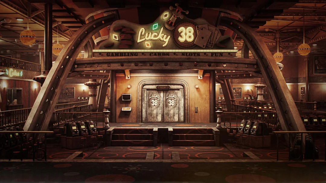 酷!粉絲用虛幻5重製《輻射新維加斯》“幸運38賭場” 酷!粉絲用虛幻5重製《輻射新維加斯》“幸運38賭場”