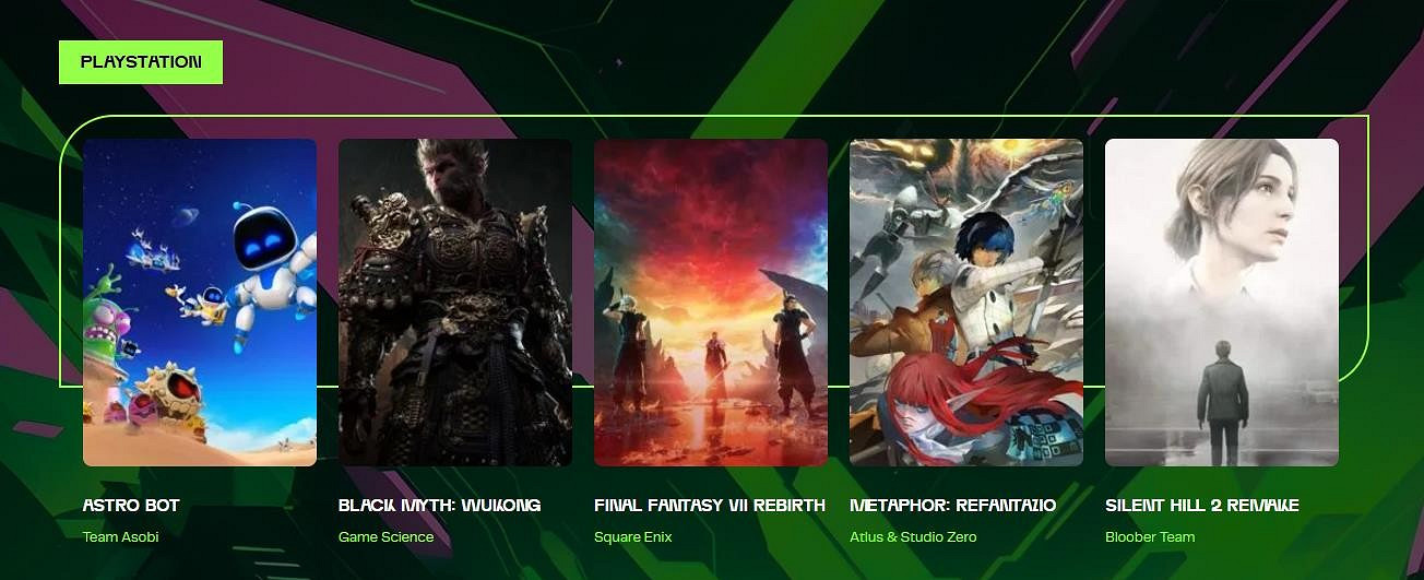 《黑神話》獲拉美年度最佳遊戲獎以及其他6項獎提名