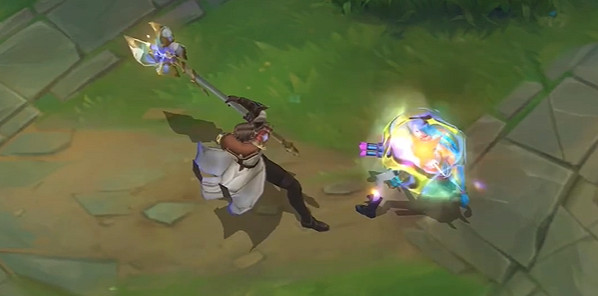 英雄聯盟手遊殊途傑斯皮膚特效展示