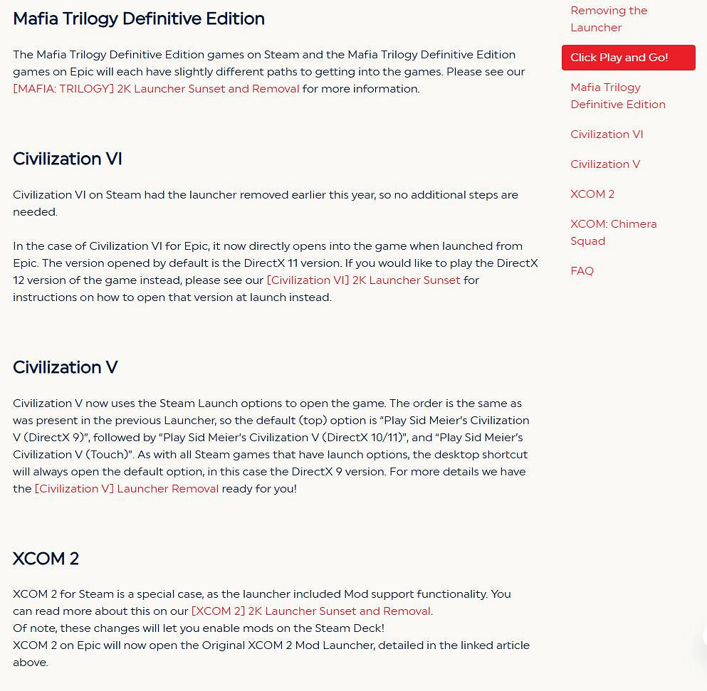 2K啟動器停服 旗下部分遊戲可通過Steam和Epic啟動 2K啟動器停服 旗下部分遊戲可通過Steam和Epic啟動