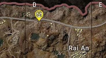 和平精英榮都飛機刷新點位置