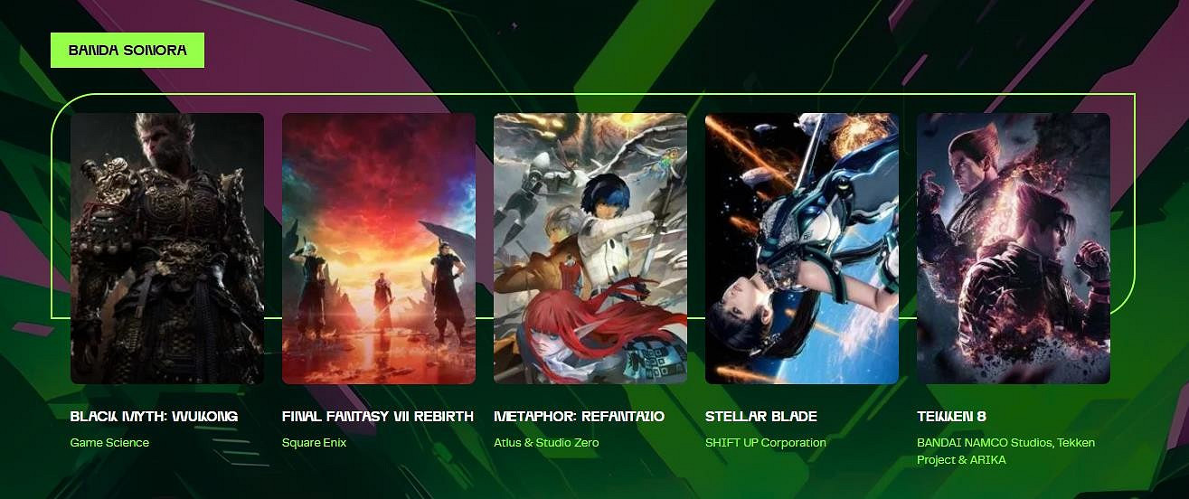 《黑神話:悟空》獲拉美遊戲獎6項提名 包含年度最佳遊戲 《黑神話:悟空》獲拉美遊戲獎6項提名 包含年度最佳遊戲