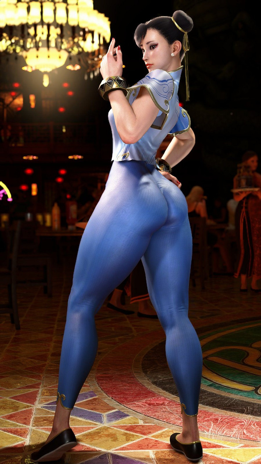 《快打旋風6》春麗戰鬥美照欣賞 力量與美的完美結合 《快打旋風6》春麗戰鬥美照欣賞 力量與美的完美結合