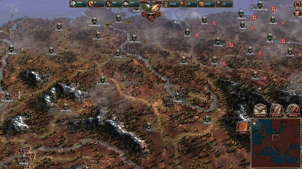 戰爭策略遊戲《文藝複興王國戰爭》現已上線Steam平台