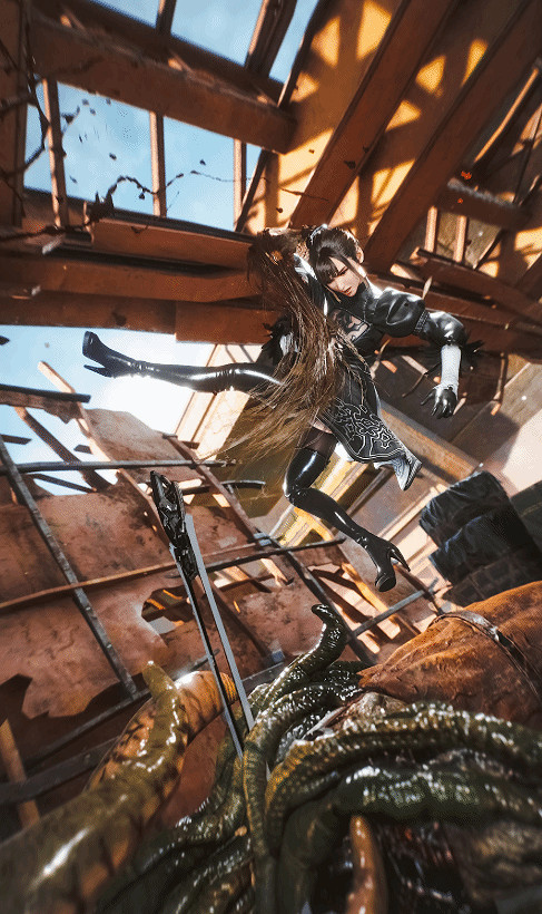 《劍星》拍照模式海量新圖賞 黑絲小翹臀引人注目！