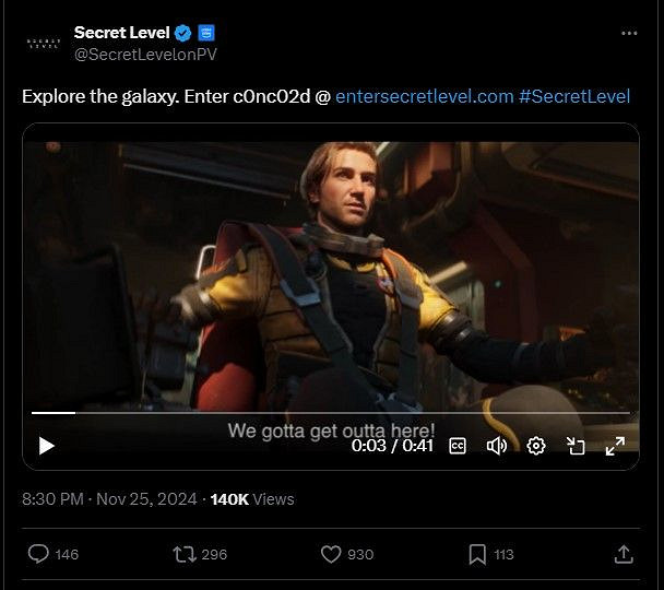 秘密關卡《星鳴特攻》預告驚現新角色 但遊戲已撲街