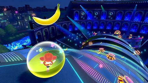 《超級猴子球 香蕉大亂鬥》連動初音未來與哥斯拉