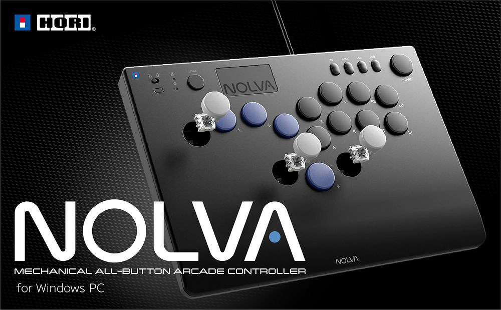 HORI推出全新HITBOX型機械式格鬥遊戲控制器&quot;NOLVA&quot;