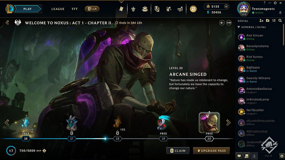 《英雄聯盟》全新賽季模式:S1“歡迎來到諾克薩斯“1月推出 《英雄聯盟》全新賽季模式:S1“歡迎來到諾克薩斯“1月推出