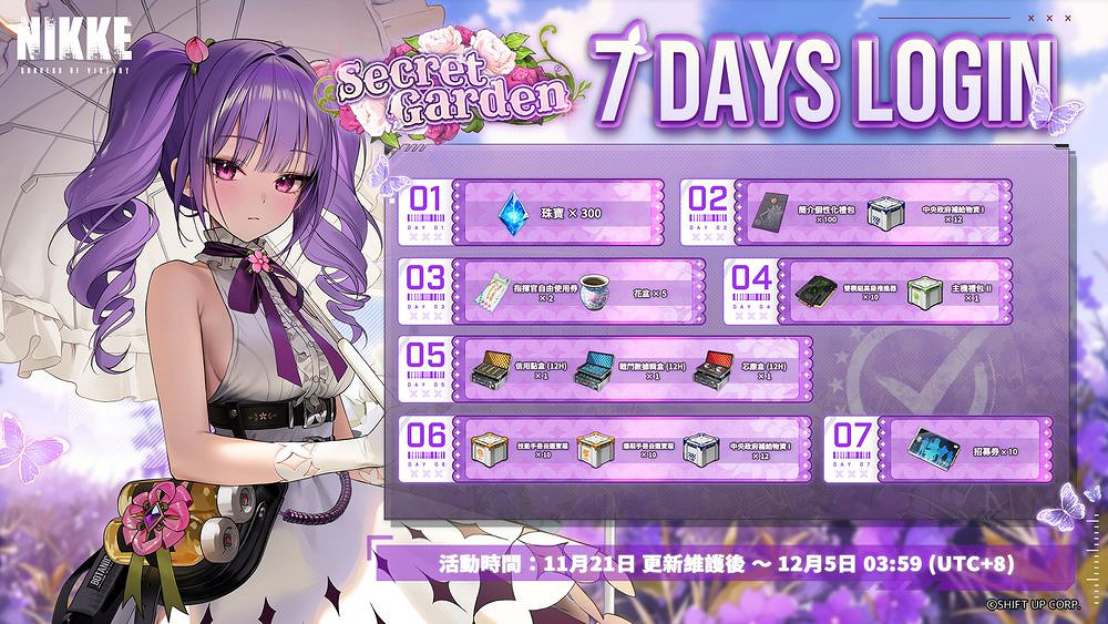 後宮佳麗再添一位!《妮姬:勝利女神》新角色芙羅拉預告