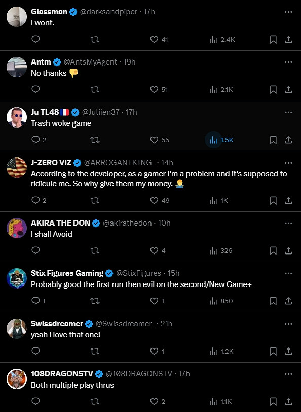 你會玩邪惡的《宣誓》還是善良的？網友：謝邀 不玩！