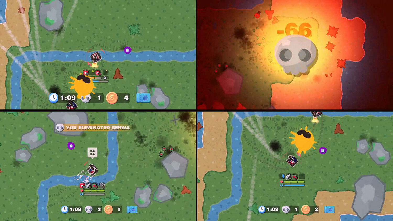 歡樂向玩家對戰遊戲《拇指坦克》現已推出試玩Demo 預計12月5日推出正式版 歡樂向玩家對戰遊戲《拇指坦克》現已推出試玩Demo 預計12月5日推出正式版