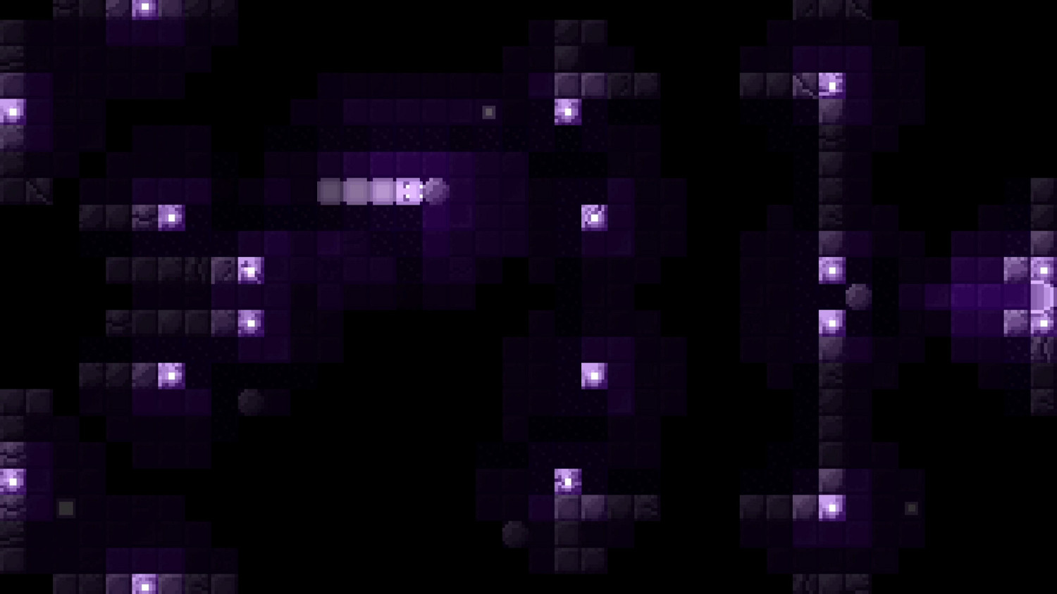 像素街機風格休閒解謎遊戲《黑暗中的貪吃蛇》上線Steam平台 預計2025年推出