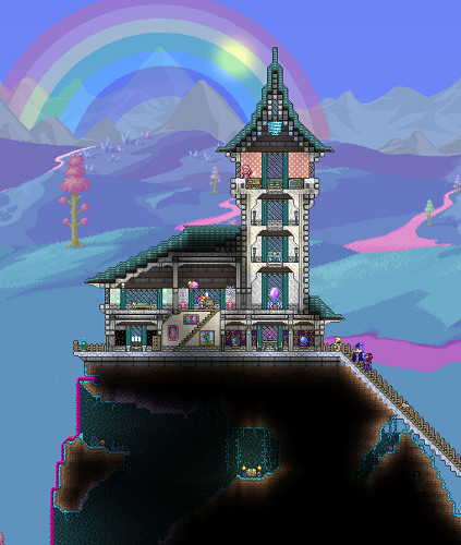 《泰拉瑞亞》社區人均藝術家：藝術圖、漫畫圖大賞！