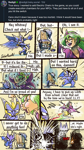 《泰拉瑞亞》社區人均藝術家：藝術圖、漫畫圖大賞！