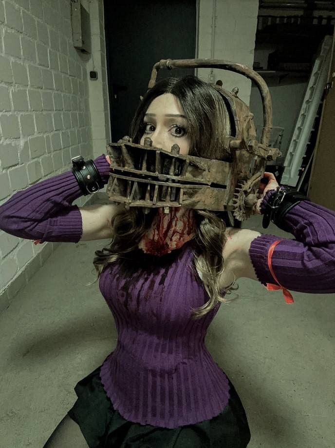 德國小姐姐COS《奧術》金克斯 纖腰長腿超還原！