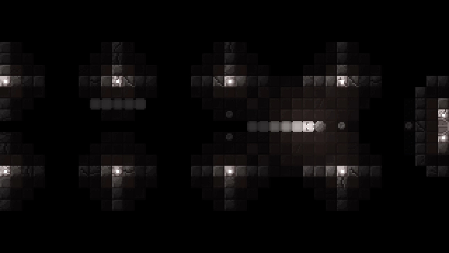 像素街機風格休閒解謎遊戲《黑暗中的貪吃蛇》上線Steam平台 預計2025年推出