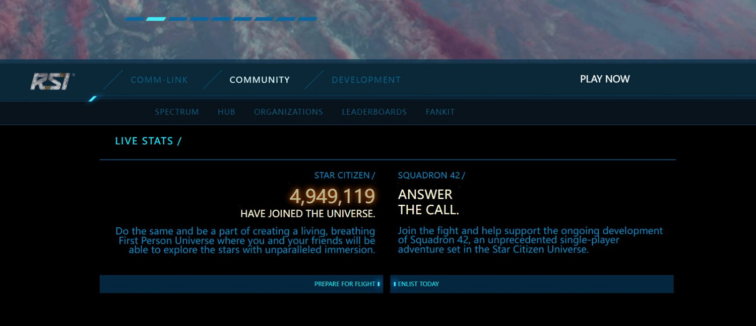 《星際公民》迎來史上最大眾籌日：一天籌到350萬美元