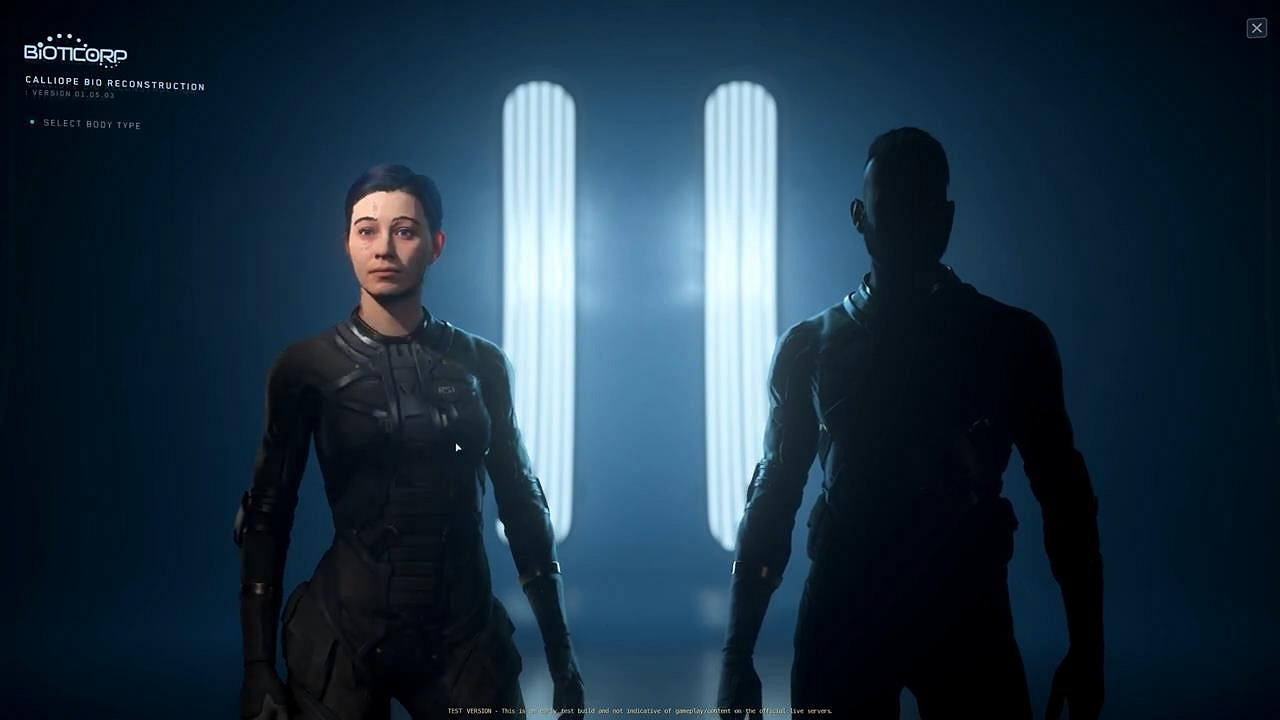 《星際公民》新角色編輯器展示 捏個美女玩玩