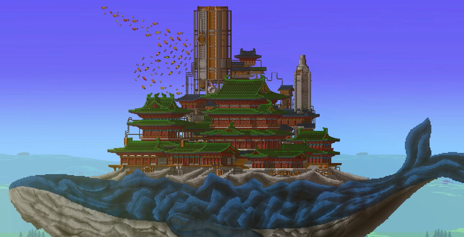 《泰拉瑞亞》社區人均藝術家：藝術圖、漫畫圖大賞！