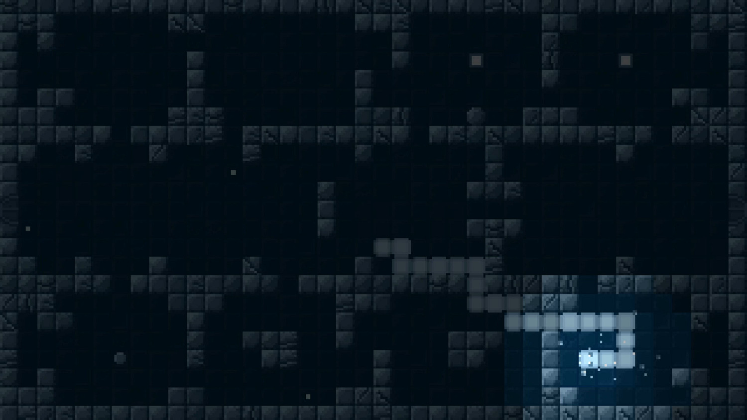 像素街機風格休閒解謎遊戲《黑暗中的貪吃蛇》上線Steam平台 預計2025年推出