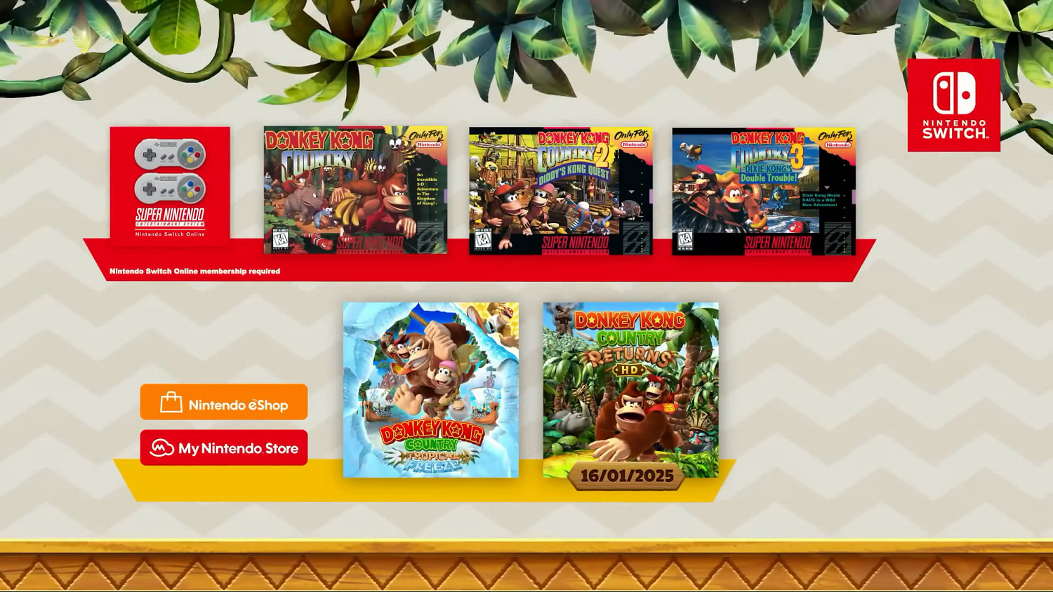 《大金剛國度》宣傳片：系列所有遊戲均已登陸Switch