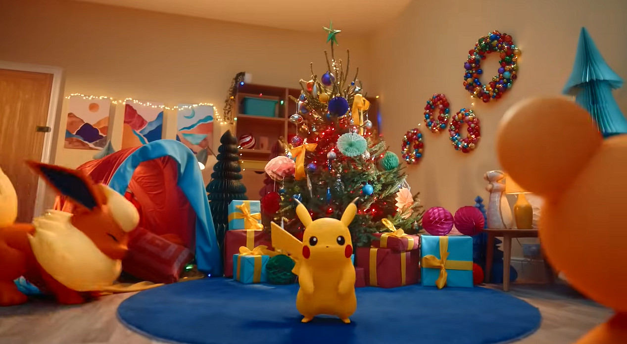 其樂融融！《寶可夢PTCG》新聖誕主題30秒宣傳片公布