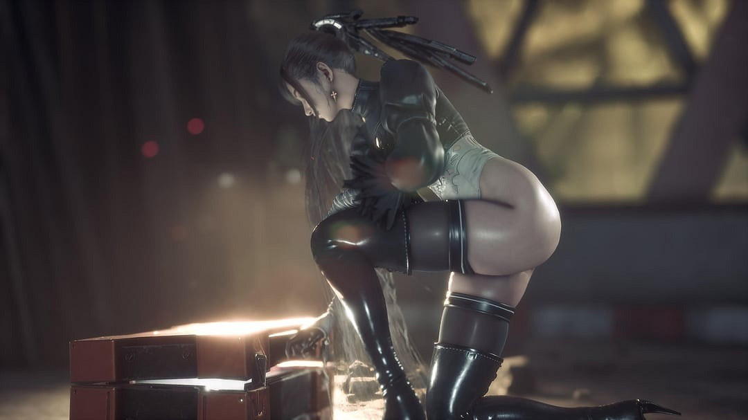 《劍星》絕美攝影美圖欣賞：黑色長裙難掩性感身姿！