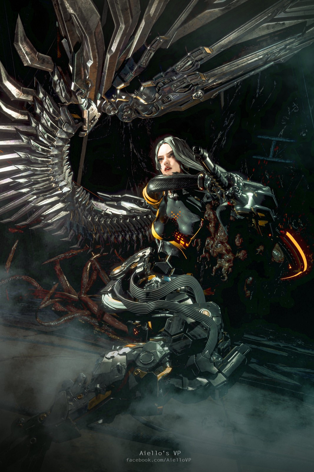 《劍星》絕美攝影美圖欣賞：黑色長裙難掩性感身姿！