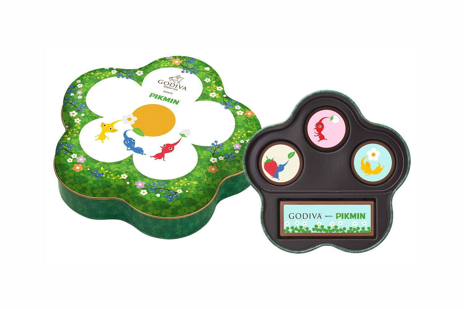 Godiva連動《動物森友會》《皮克敏》推情人節巧克力