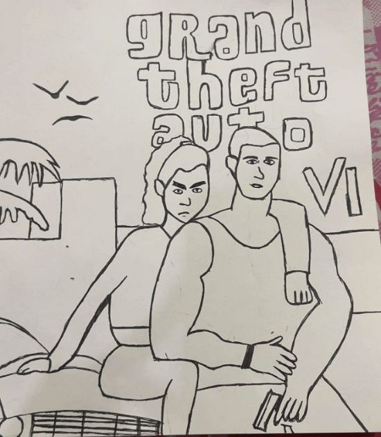 《GTA6》全新海報泄露?作者回應：是我畫的 多謝分享