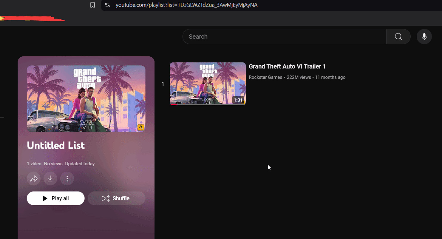 這次預告真要來了?《GTA6》 YouTube 影片列表突然更新